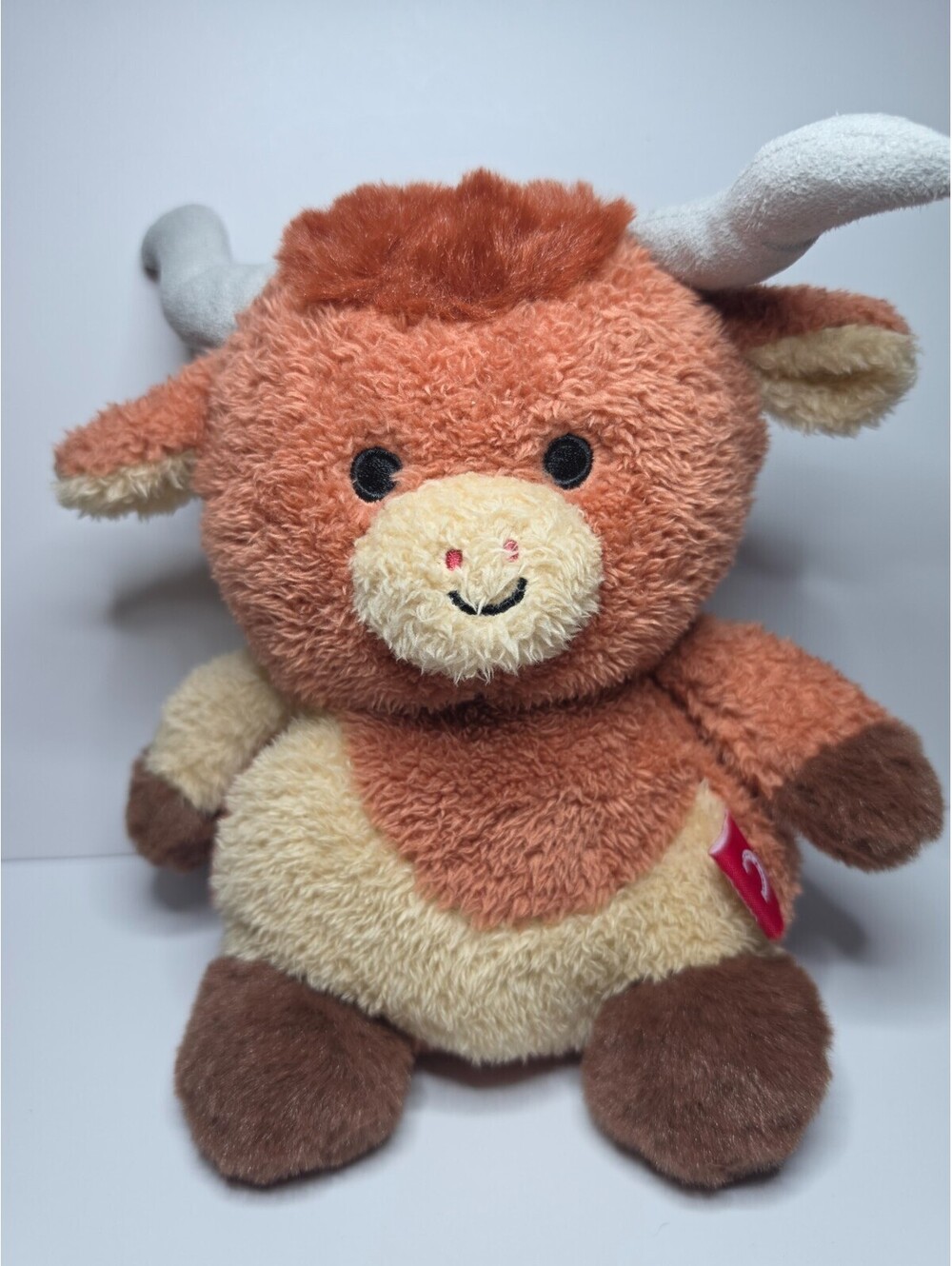 RUSS BUM BUMZ 2024 RodeoBumz Lexie Texas Longhorn Stuffed Animal Plush Toy
